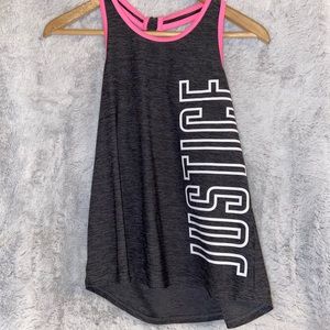 Justice tank top